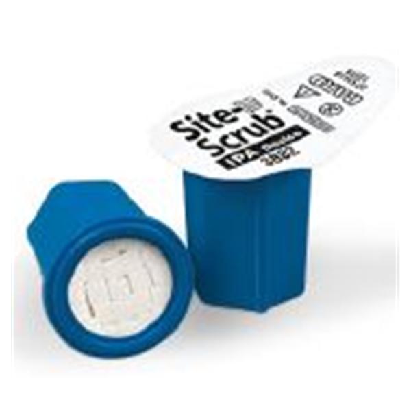 Device IPA Site-Scrub Female Luer Hubs Isopropyl Alcohol 70% Disposable 100/Bx, 5 BX/CA